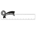 12" Plastic Rectangle Ruler w/ Corner Ribbon